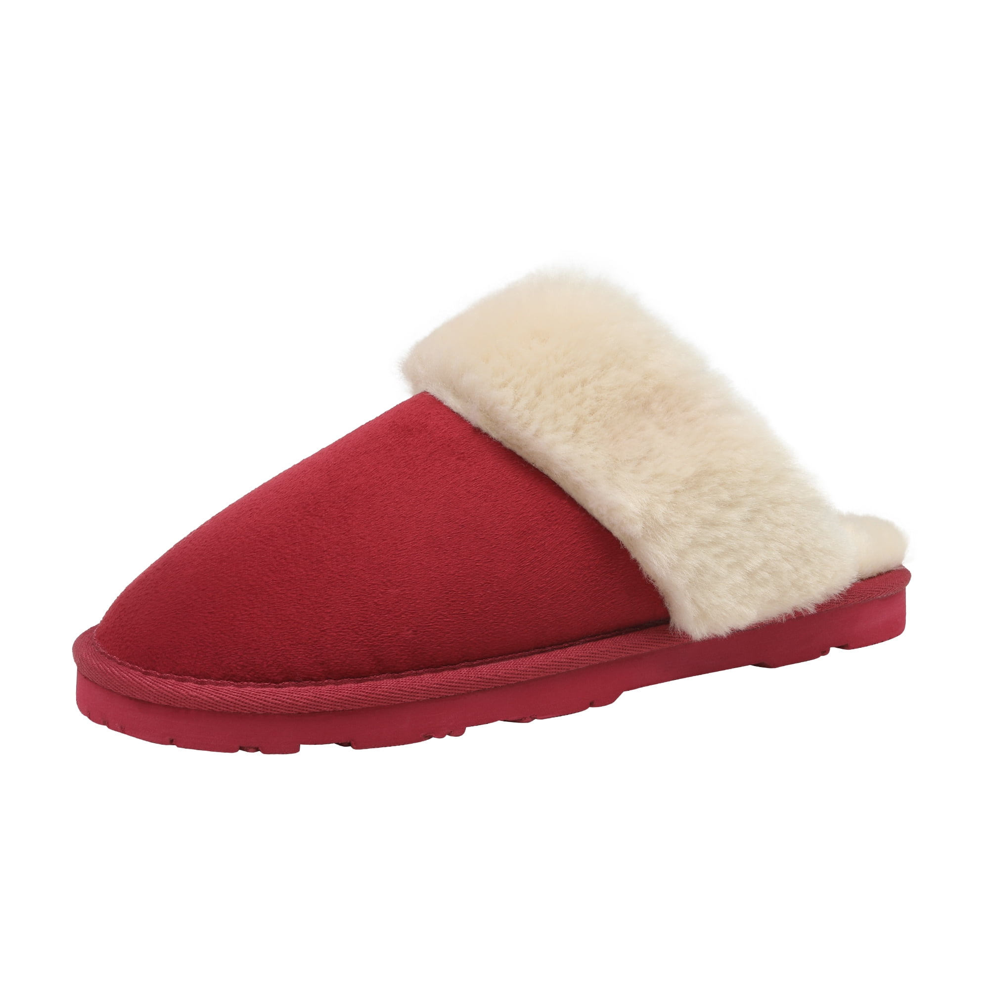 DREAM PAIRS Women's House Slippers for Indoor and Outdoor, Fuzzy Fluffy