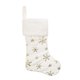 thumbnail image 2 of Medias navideñas Medias navideñas de copo de nieve grandes doradas de piel sintética para decoraciones de árboles de Navidad Adornos-Decoraciones navideñas (2 piezas, doradas), 2 of 5