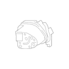 Genuine OE BMW Headlight Control Module Cooling Fan - 63-11-7-394-899