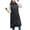 Black Winter Coats, variant on Juebong Womens Long Puffer Vest Thicken Winter Coats Quilted Hooded Vests Sleeveless Puffy Jacket Parkas Windproof Outerwear Gilet Black,L