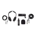 thumbnail image 4 of Paquete de micrófonos para podcasts Zoom ZDM-1 para 2 personas con auriculares y brazos, 4 of 9