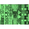 thumbnail image 1 of Ahgly Company Indoor Rectangle Oriental Emerald Green Industrial Area Rugs, 8' x 10', 1 of 4