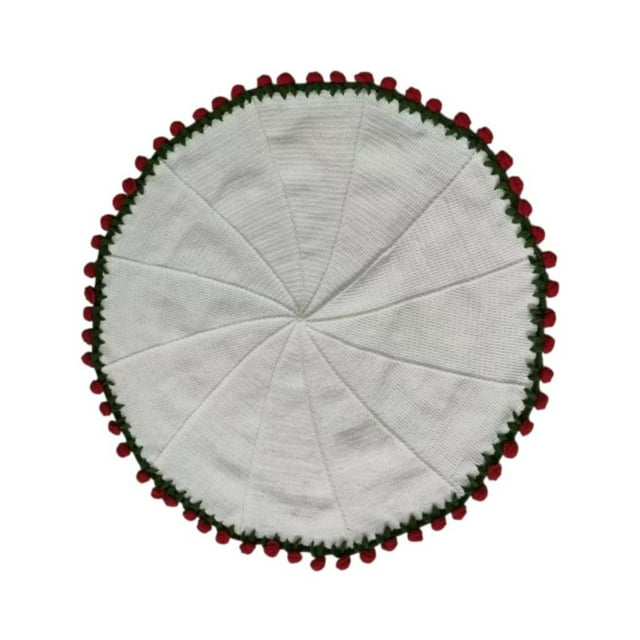 Kit de manta de ramo de ganchillo, DIY, hecho a mano, tejido a ganchillo creativo, para principiantes Rosa blanca y roja