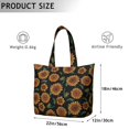 thumbnail image 5 of Sunflower Women's Large Weekend Travel Bag Moving Canvas Handbag Thick Double Layer Beach Weekend Travel Unisex Hospital Maternity Delivery with Toiletry Waterproof, 5 of 5