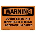 thumbnail image 1 of SignMission OS-WS-A-1218-L-11962 12 x 18 in. OSHA Warning Sign - Grain Bin Silo Safety, 1 of 1