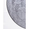 thumbnail image 5 of Unique Loom Bromley Collection Area Rug - Wells (3' Round Ivory/Gray), 5 of 6