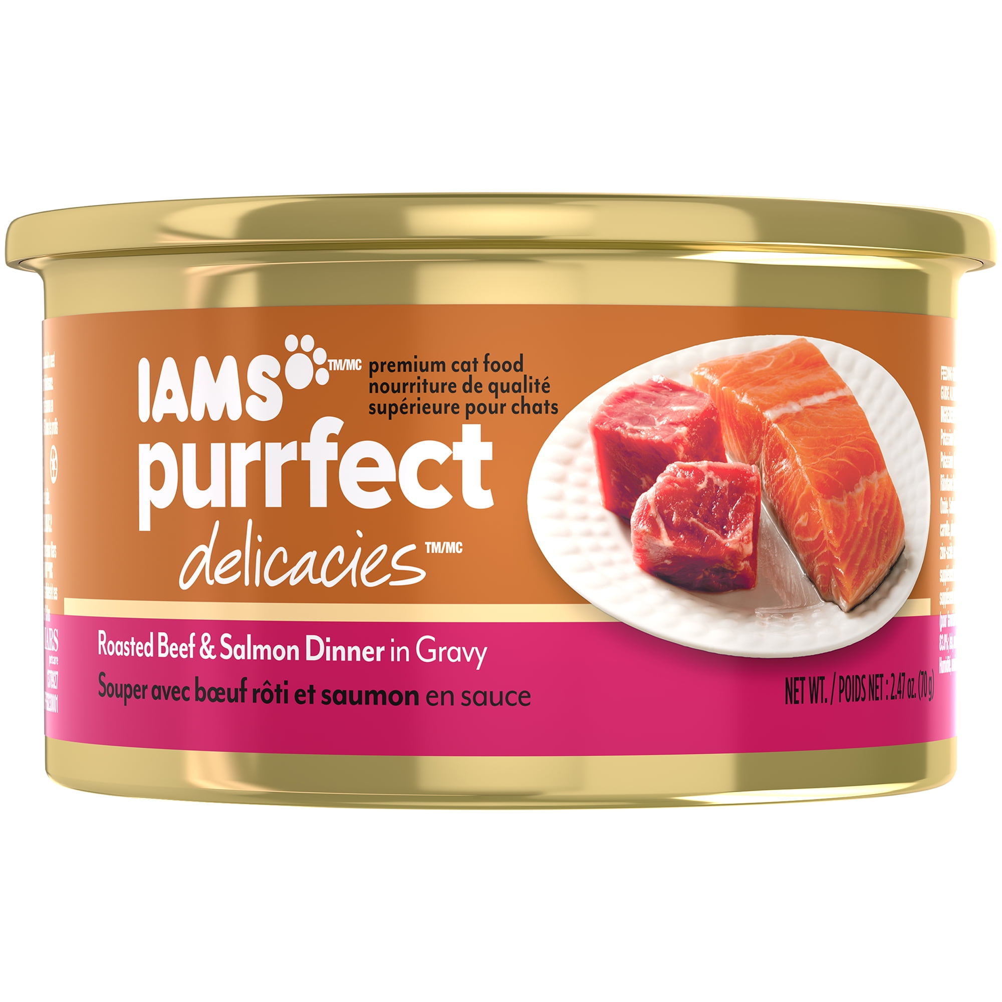 Iams purrfect delicacies flaked adult wet cat food 2025