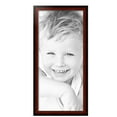 thumbnail image 2 of ArtToFrames 15" x 33" Honors Mahogany with Black Picture Frame, 15x33 inch Brown Wood Poster Frame (WOM-5154), 3 Pack, 2 of 6