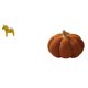 thumbnail image 1 of Figura de escritorio,Estatua tradicional sueca del caballo de Dala,Figura creativa del caballo Dalecarliano,Almohadas de calabaza de Halloween,Almohadas de calabaza de Halloween Decoración del, 1 of 8