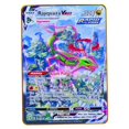 thumbnail image 1 of Card Metal Letters Gold Iron Playing Cards Gengar Vmax Rayquaza Charizard Pikachu Vstar Anime Game Gift Kid Toys, 1 of 5