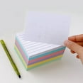thumbnail image 4 of SOPOTUTU 300Pcs Single-Sided Horizontal Ruled Note Cards Assorted Color for Organized Note Writing, 4 of 8