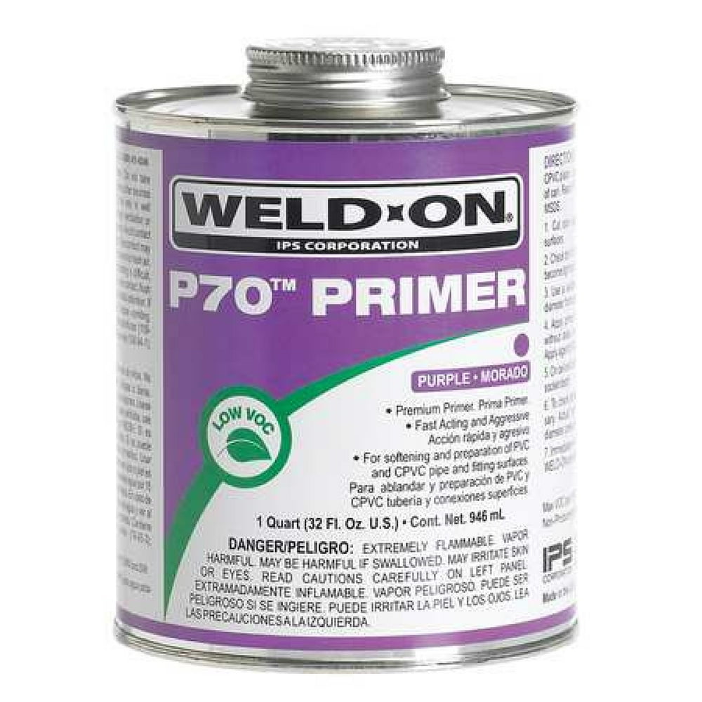 WELDON 13995 P70 Purple Primer PVC/CPVC Pint