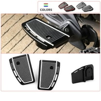 Wooxiu Motorcycle Enlarger Foot Pegs Rest Pedals Fit for Hon.da Rebel 300 Rebel 500 (2017-2025) CL500 CL300 Front Rider Foot Rest rebel 500/300 cl300/500 Accessories