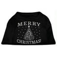 thumbnail image 1 of Shimmer Christmas Tree Pet Shirt Black Med (12), 1 of 1