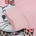 thumbnail image 5 of Popshion Toddler Girls Pink Cat Sweatshirts and Cat Paw Print Pants Leggings Outfit Set 2-3T, 5 of 7