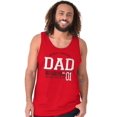 thumbnail image 3 of Fathers Day World's Greatest Dad No 1 Tank Top Sleeveless Tee Men Brisco Brands S, 3 of 7