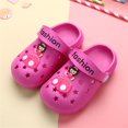 thumbnail image 1 of Zapatos con agujeros para niños de Disney, pantuflas para interiores con dibujos animados para bebés, sandalias congeladas de princesa para niñas, plantilla 190 de 18,8 cm Gao Jinjia LED, 1 of 2