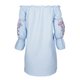 thumbnail image 5 of Vestido de verano para mujer, fiesta de noche, cóctel, estampado floral, vestido largo de playa de verano METRO Baoblaze Vestido para mujer, 5 of 8