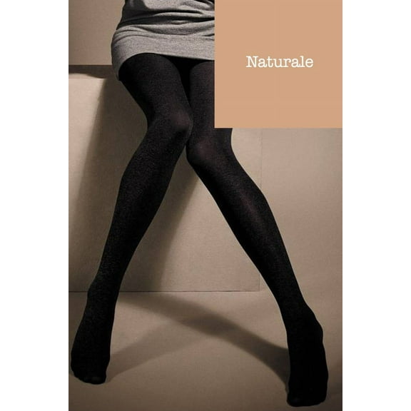 Dimension 30 3D Lycra Half Opaque Pantyhose