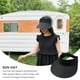 thumbnail image 5 of 1 sombrero de verano con visera plegable para mujer, 5 of 8