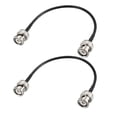thumbnail image 1 of Cable Coaxial BNC macho a macho Unique Bargains 50 Ohm 8 pulgadas RG174 para video señales CCTV DVR, 1 of 5