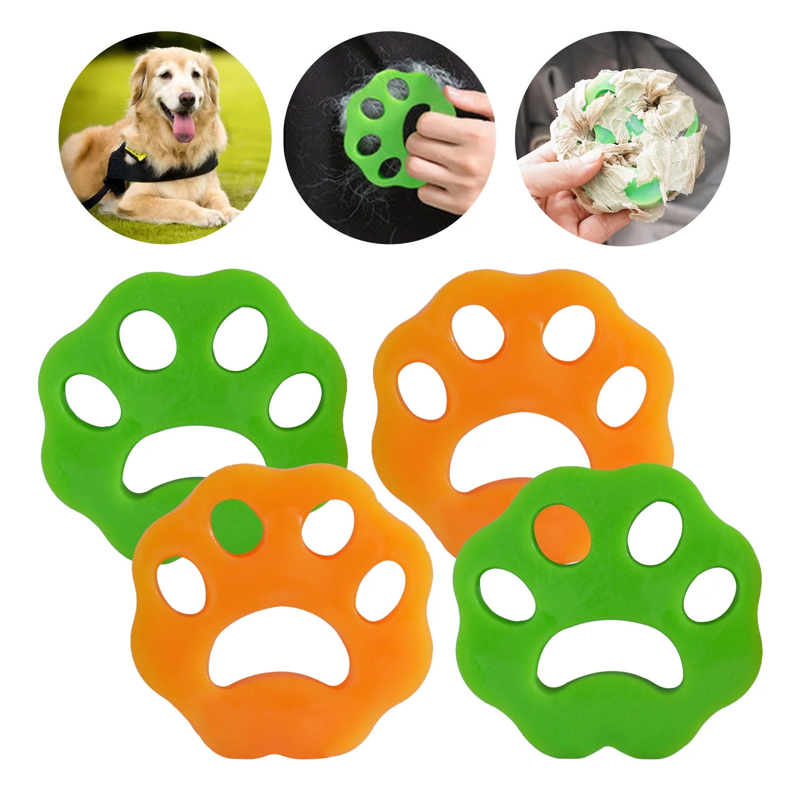 4 Pack Pet Hair Remover for Washing Machine Lint Catcher Laundry