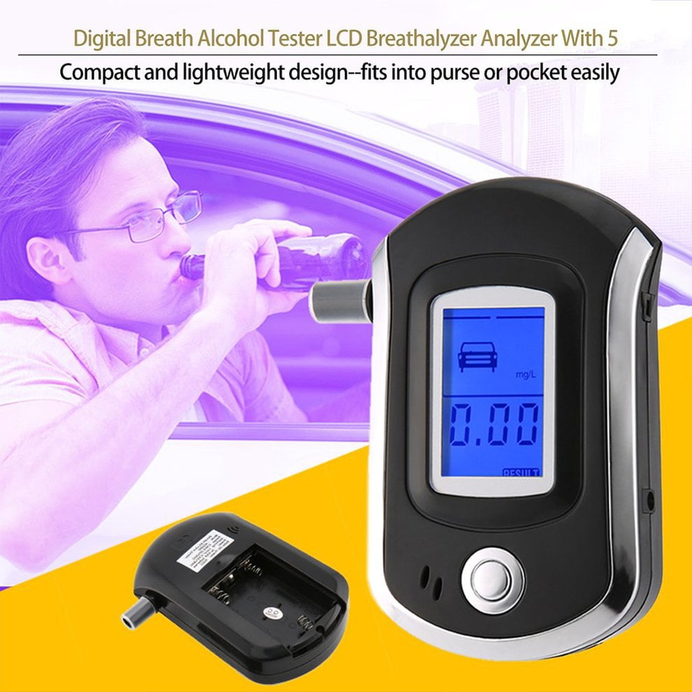 Mouthpieces for Alcohol Tester Breathalyzer Breathalyzers Blowing Nozzles transparent 