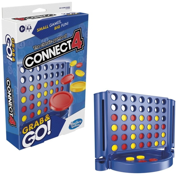 Juego portátil Connect 4 Grab and Go para mayores de 6 años - Connect 4