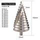 thumbnail image 2 of 6-60mm Hss Step Drill Bit Spiral Conical Slot Countersink 12 Steps GuanGuan, 2 of 5