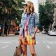 thumbnail image 4 of Fotbe Tropical Palm Tree at Sunset Vestido de Verano sin Mangas para Mujer – Vestido Midi Línea A, Estilo Camiseta Floral, Vestido Playero Casual y Fluido, 4 of 7