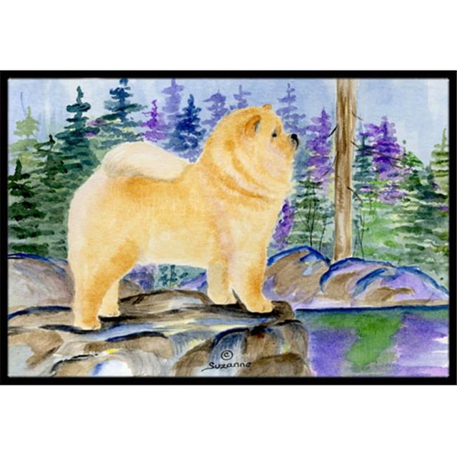 Carolines Treasures SS8003MAT Tapis Intérieur Extérieur 18 x 27 Po. Chow Chow