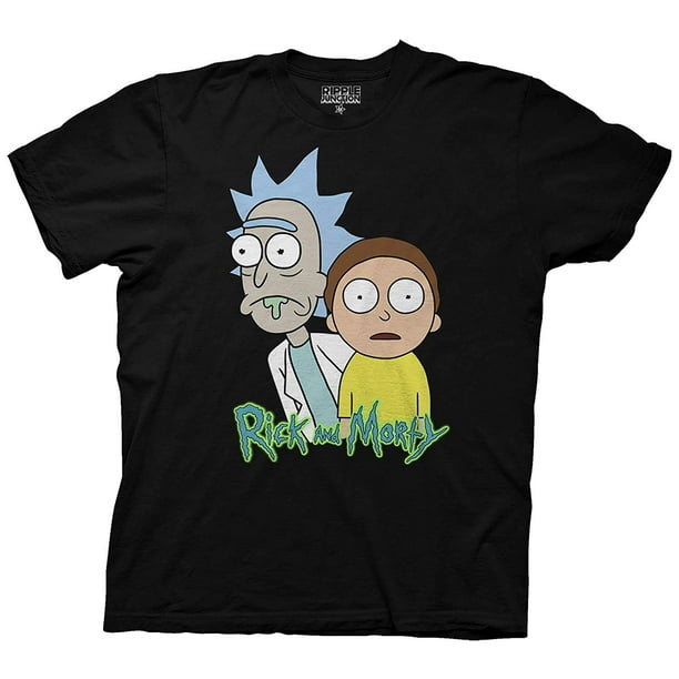 Ripple Junction Rick and Morty Rick and Morty Stunned Adult T-Shirt XL ...