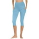 thumbnail image 5 of TaTaai Women's High Waisted Yoga Capris with Pockets Butt Lifting Solid 7/8 Length Leggings Athletic Workout Gym Fitness Non-See-Through Gift, 5 of 8