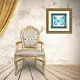 thumbnail image 3 of Shamp, Cindy 12x12 Gold Ornate Wood Framed with Double Matting Museum Art Print Titled - Butterfly with Border IV, 3 of 4