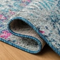 thumbnail image 6 of SAFAVIEH Madison Kandace Abstract Area Rug, Denim Blue/Purple, 10' x 14', 6 of 8
