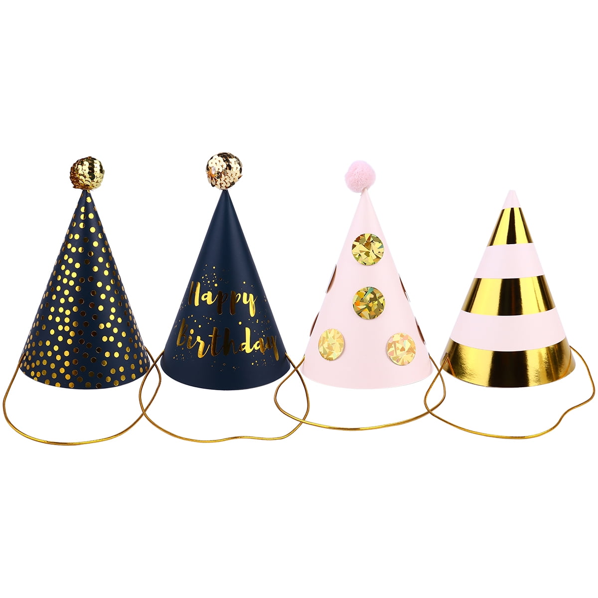 Golden TOYMYTOY King Princess Crown Party Hat for Kids Children Cosplay Costume Party 