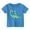Blue, variant on Toddler Boy Outfits Children Round Neck Print Short Sleeved Comfortable Boy Clothes Set,6-7 Years