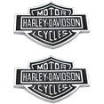 thumbnail image 1 of 2pc 3D Harley Davidson Emblem for Motorcycle Fuel Tank for Car Fender Rear Trunk Side Metal Emblems Badges, 1 of 4