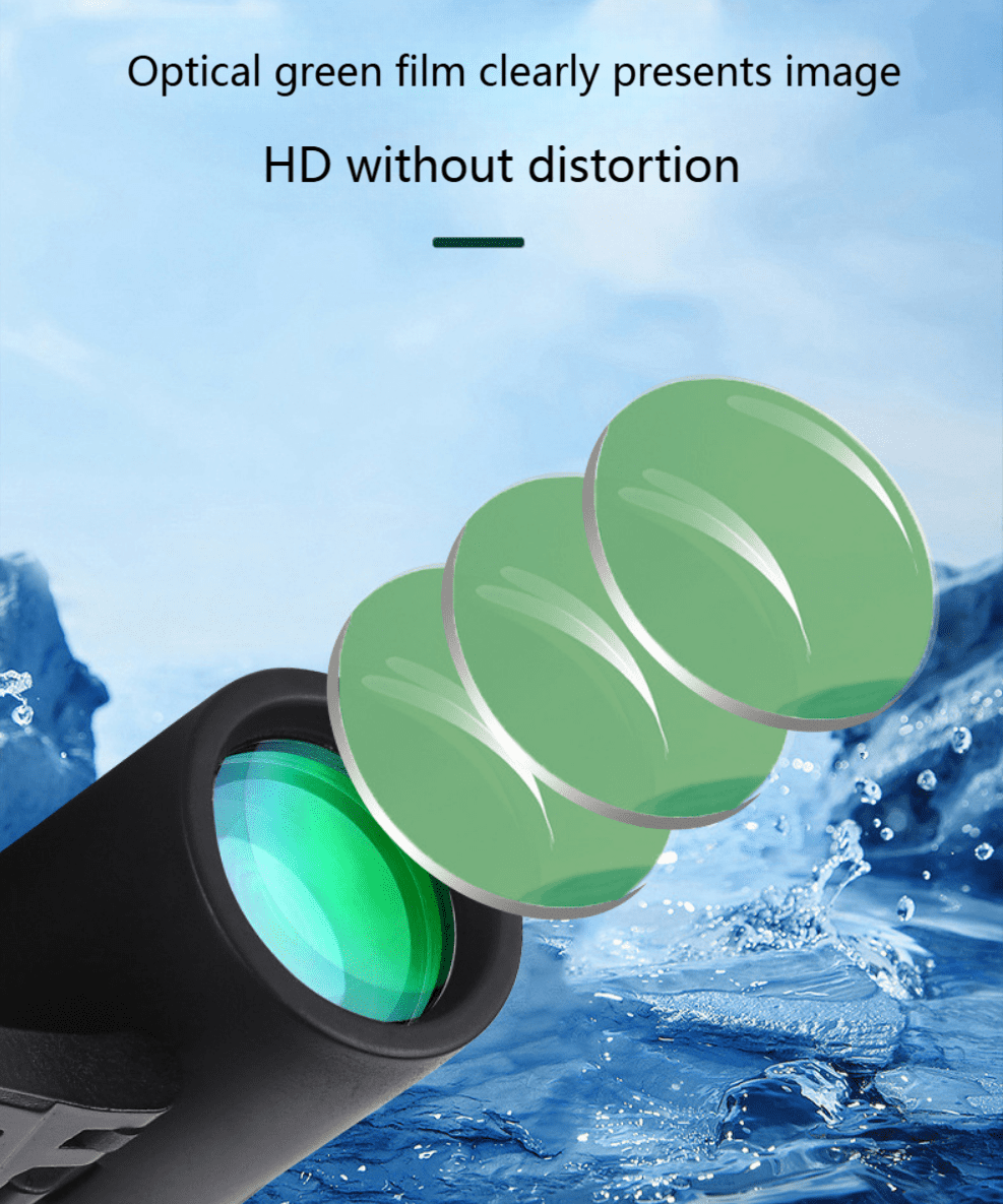 500x25 Zoom HD Telescope Professional BAK4 Powerful Binoculars Long Range Portable Monocular or Camping Tourism Outdoor