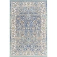 thumbnail image 1 of Unique Loom Whitney Vintage Border Rug 2' 2 x 3' Rectangle French Blue/Ivory, 1 of 2
