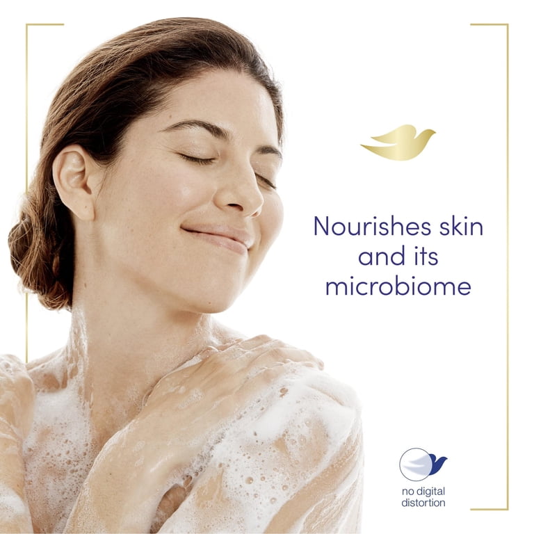 Dove Purifying Detox Green Clay Body Wash for Women, Gentle & Long