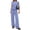 Light Blue, variant on Stichou Women's Summer 2 Piece Lounge Sets Cap Sleeve Tops Wide Leg Pants 2026 Workout Sets Loose Fit Casual Tracksuit Dark Blue S