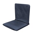 thumbnail image 3 of Asiento plegable para exteriores, tapete para sentarse, estructura ajustable, cojín portátil con respaldo, asiento de estadio para eventos deportivos Azul oscuro, 3 of 8
