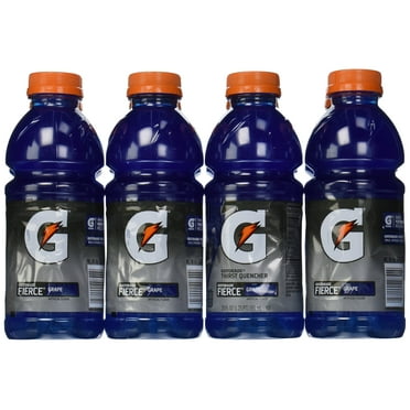 Gatorade Wide Mouth Fierce Grape, 8 Ct, 20 Oz