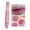 E, variant on Lipstick Non Sticky Long Lasting, Clear Solid Lipstick Press Type, Accurate Application Soft Texture Moisturizing, Convenient Compact Size Travel Friendly