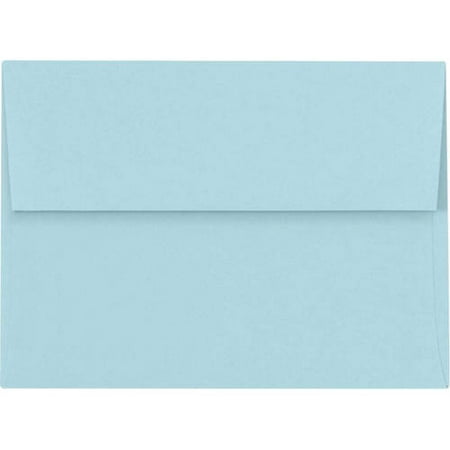 A6 Invitation Envelopes (4 3/4 x 6 1/2) - Pastel Blue (50 Qty.)