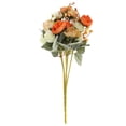 thumbnail image 1 of 5pcsx21 Cabezas Ramo Flores Artificiales Rosa Seca Falsa (naranja), 1 of 5