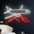 thumbnail image 5 of Handmadetneonsign Air Plane Neon Sign, Airplane Led Light, Plane Sign, Plane Night Light Lamp, 5 of 5