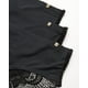 thumbnail image 3 of Pack de 3 Pantaletas Estilo Hipster Negras para Mujer de Lucky Brand, 3 of 5