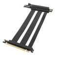 thumbnail image 1 of PCI E 4.0 X16 High Speed Flexible Extender Card, PCI Express 4.0 X16 GPU Riser Cable with Cable Protector for RTX 4090 Ti 8900 XT Gaming AI Applications, 1 of 7